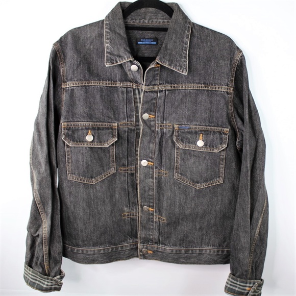 Burberry Other - VTG Burberry Blue Label Denim Jean Jacket Men's L